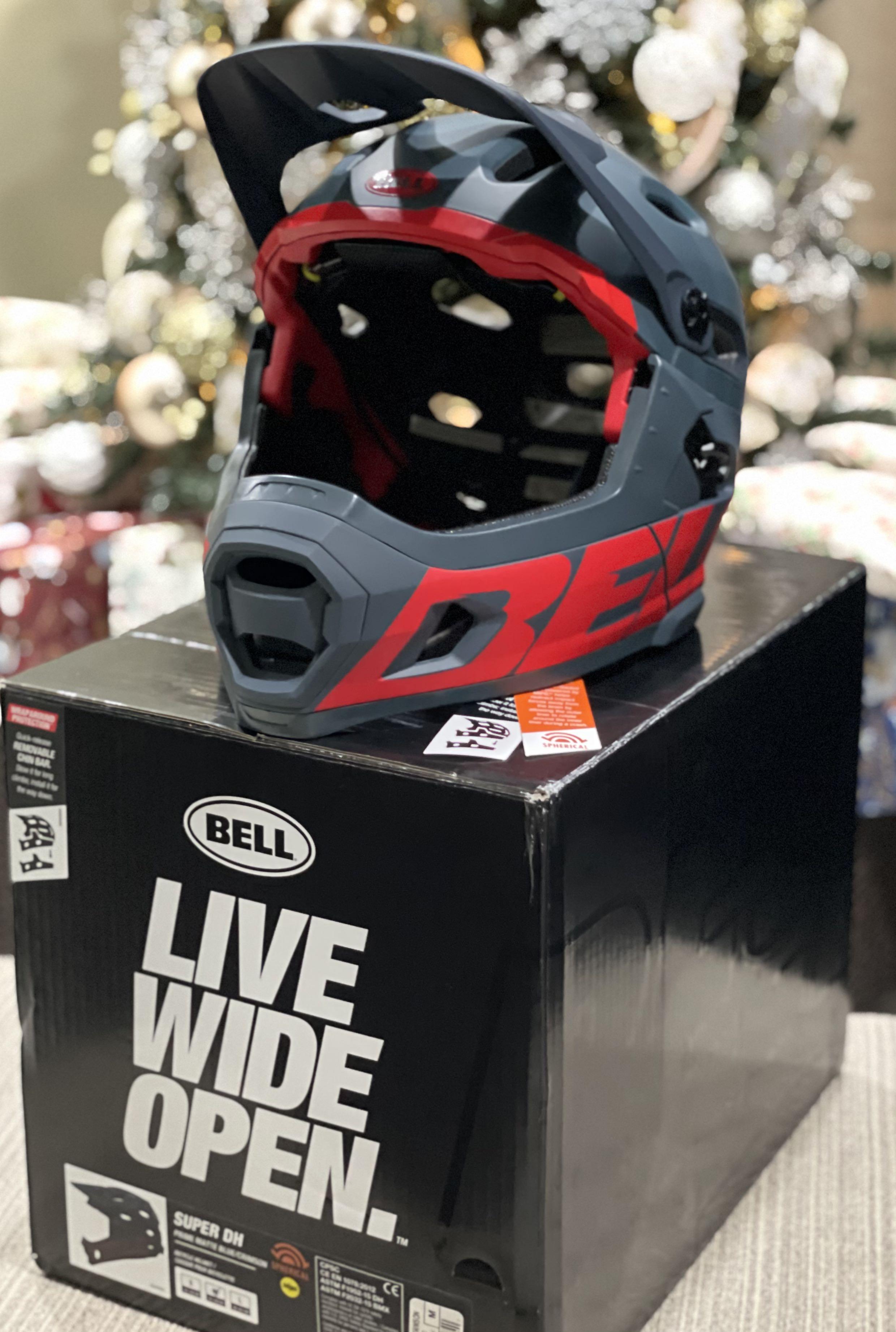Bell super online dh blue