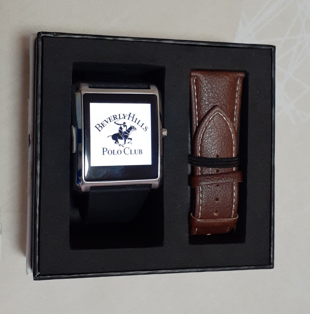 Beverly hills polo club smart on sale watch interchangeable set