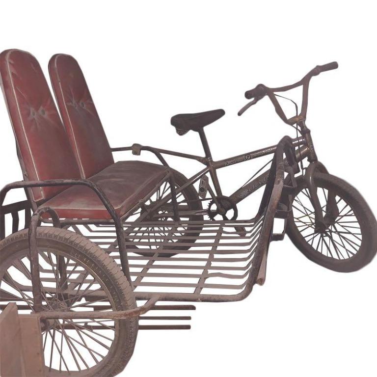 bicycle with 2 seats