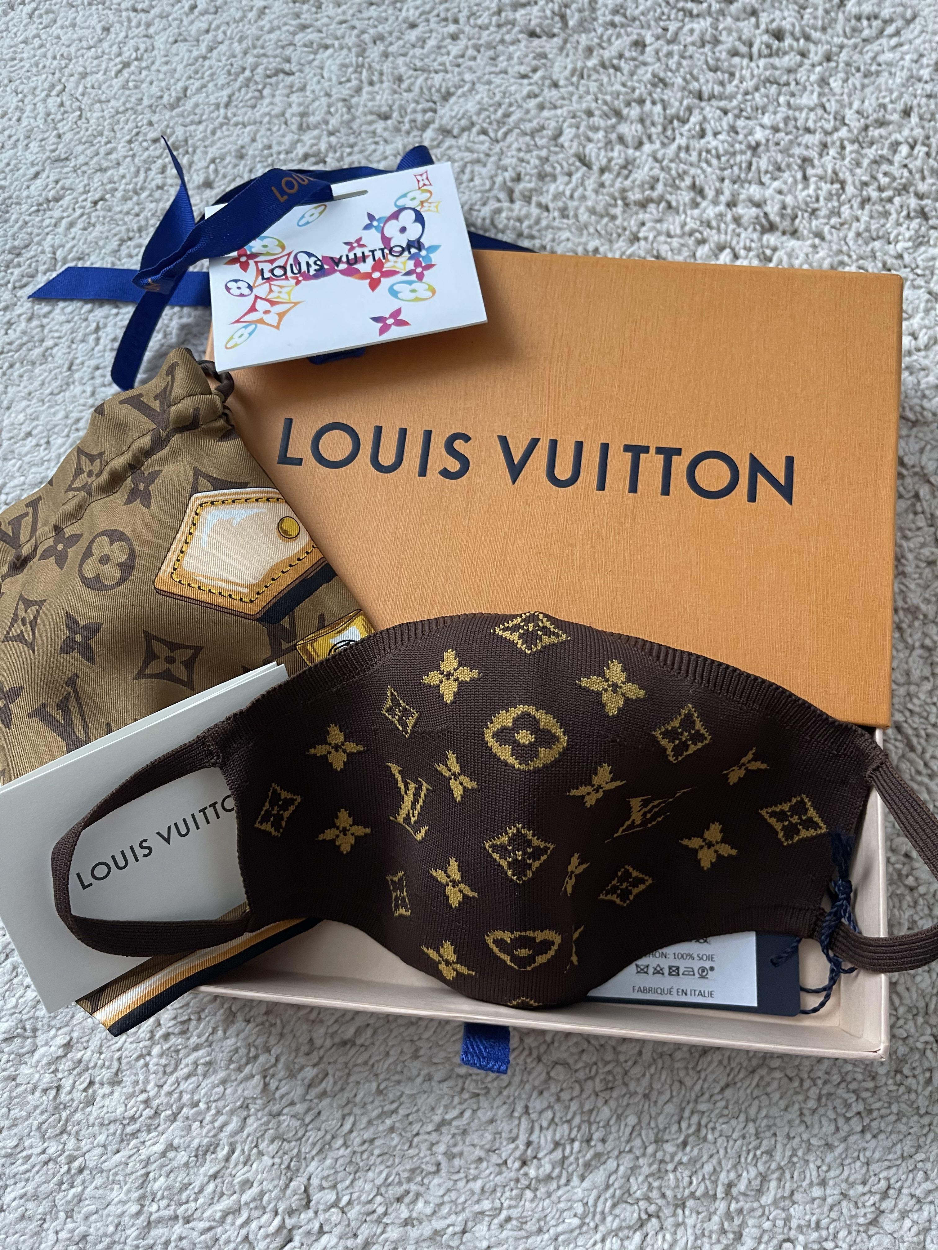 Rare Louis Vuitton Face Mask, Luxury, Accessories on Carousell