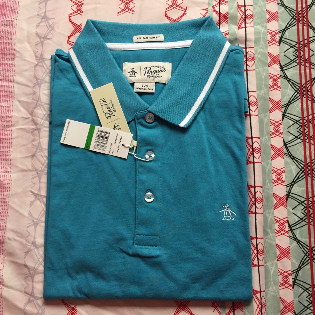 Penguin heritage slim fit polo sale