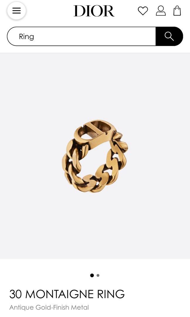 Bague clearance dior montaigne