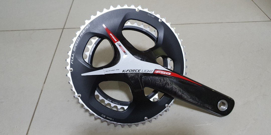 Brand New FSA K-Force Light BB386EVO Carbon Crankset, Sports Equipment,  Bicycles  Parts, Parts  Accessories on Carousell