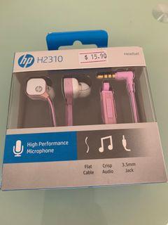 Brand new HP wired earpiece