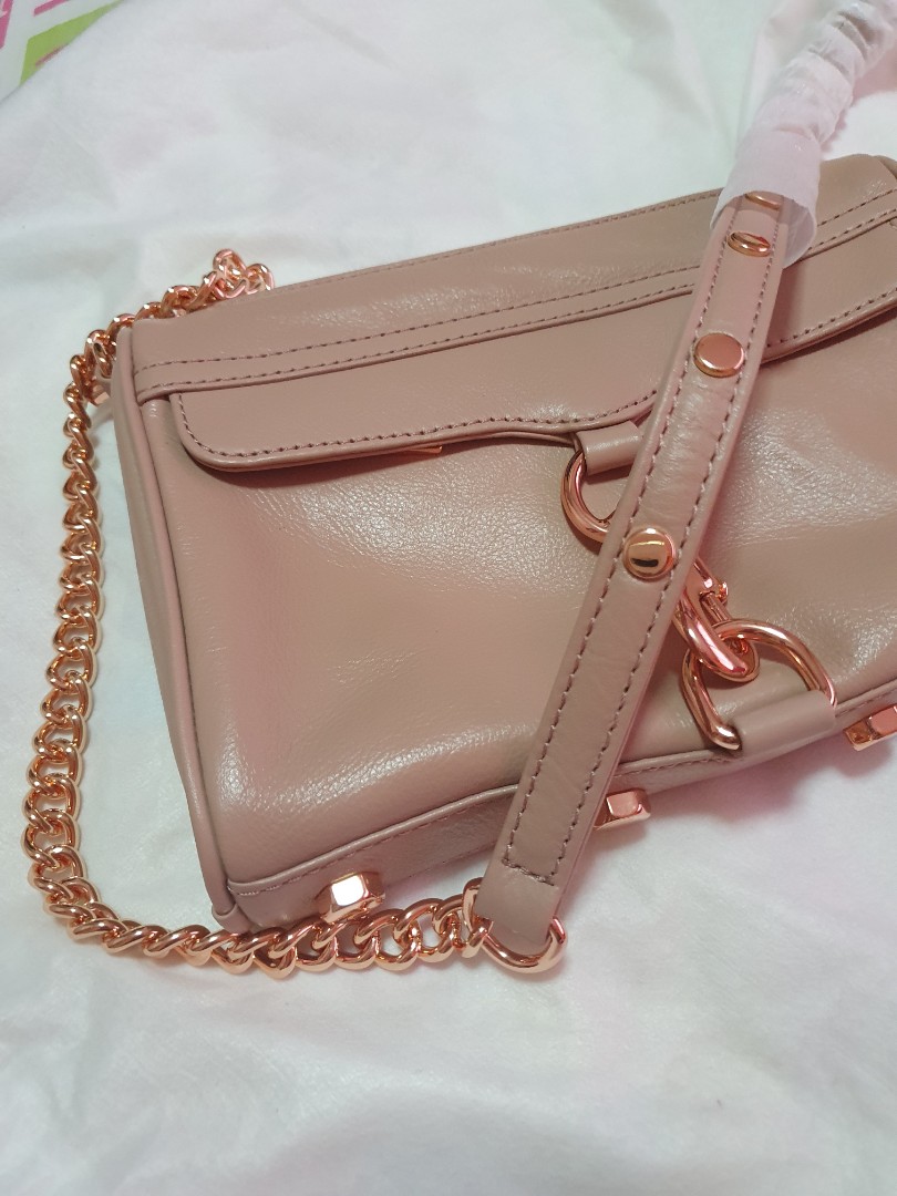 Rebecca Minkoff Mini Mac bag Nude Women s Fashion Bags Wallets