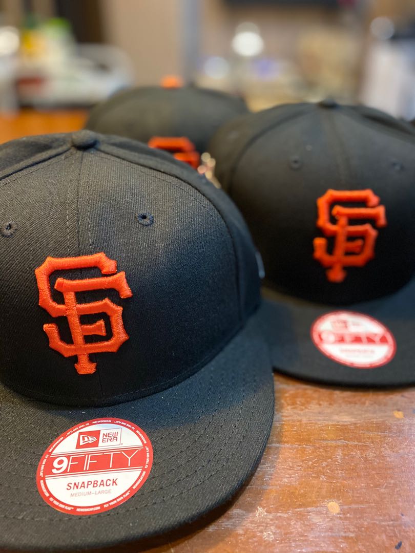 San Francisco Giants New Era Cord Classic Snapback Cap Hat Black Orang –  THE 4TH QUARTER