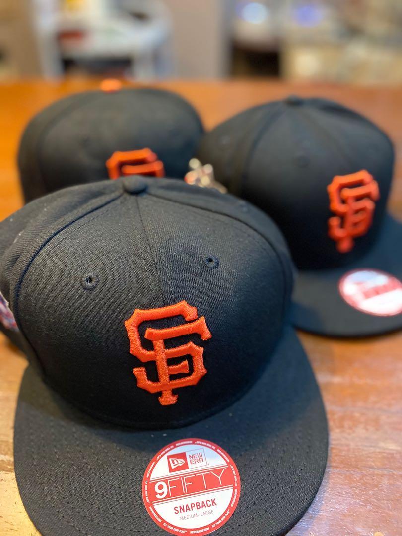 San Francisco Giants New Era Cord Classic Snapback Cap Hat Black Orang –  THE 4TH QUARTER