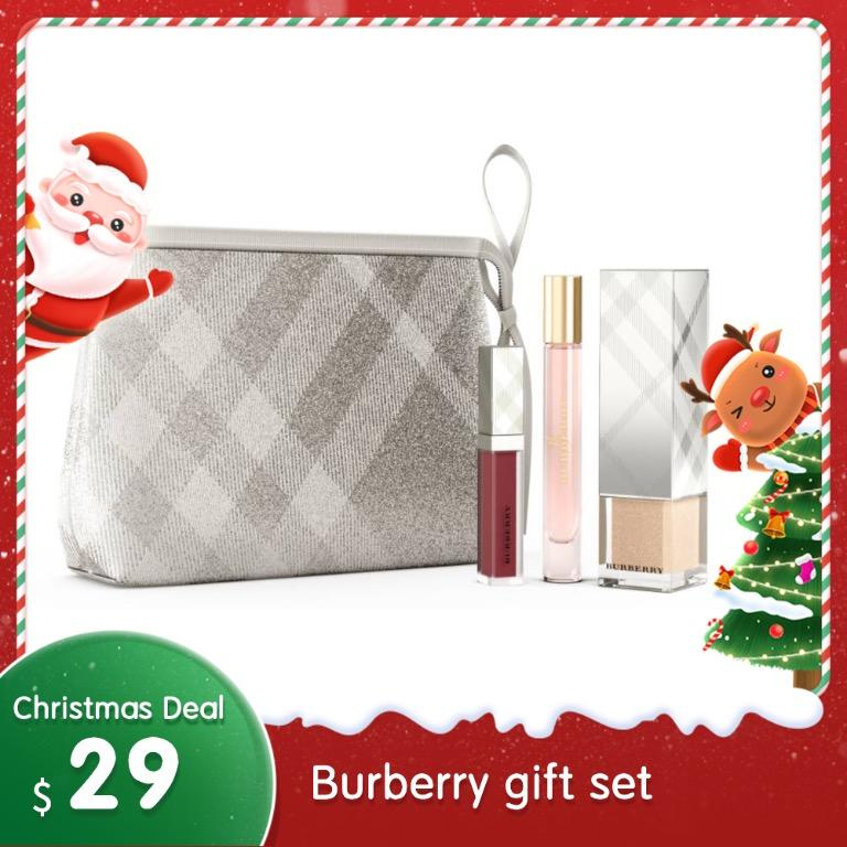 Burberry festive pouch hot sale