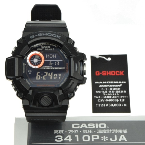 Casio G-Shock Rangeman GW-9400BJ-1JF, 名牌, 手錶- Carousell