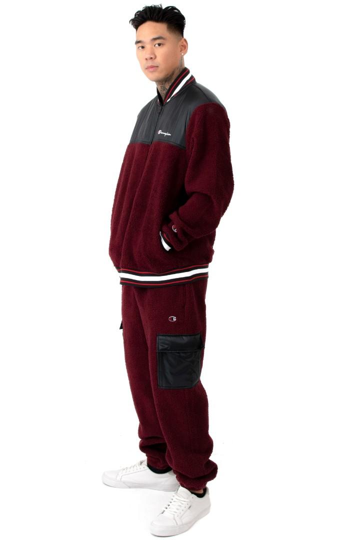 Sherpa baseball clearance jacket by champion