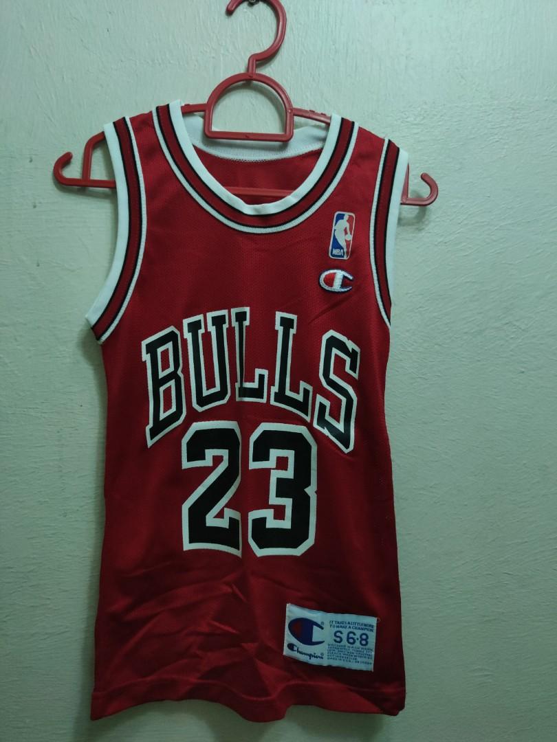 Champion X Michael Jordan Kids Basketball Jersey Men S Fashion Clothes Tops On Carousell