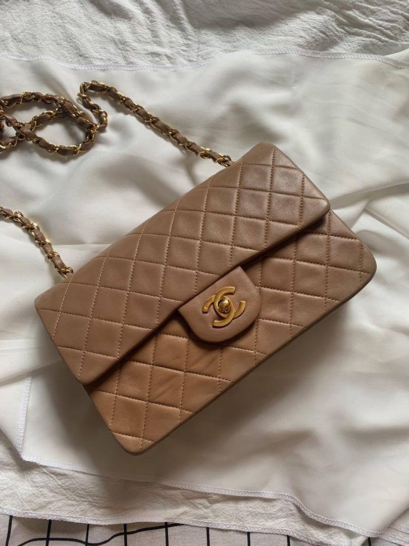 Chanel Tanned Beige Small Classic Flap in 24K GHW