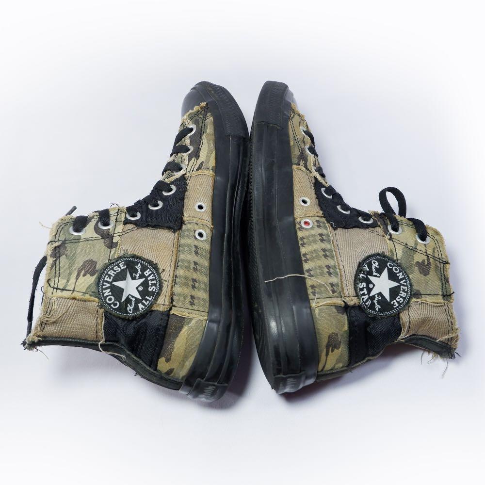 Converse CT High Patchwork Green Camo 