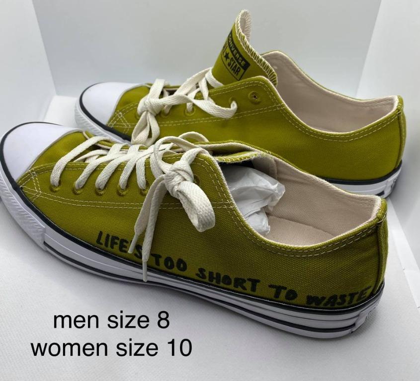 women's size 8 in mens converse