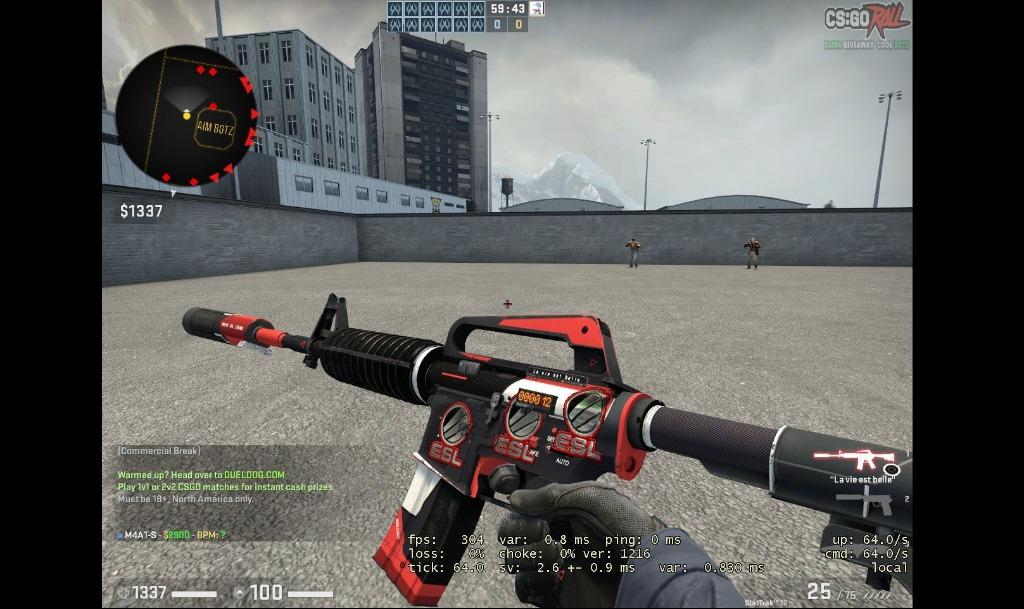 Csgo Stattrak M4a1 S Cyrex Video Gaming Gaming Accessories Game Gift Cards Accounts On Carousell