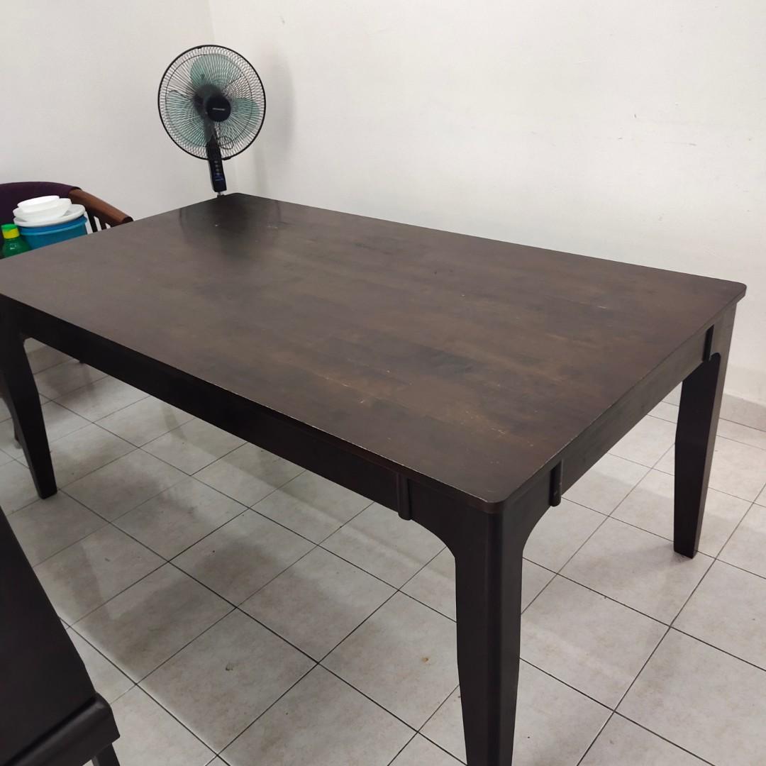 Dining Table Only (Category: Chairs) located in Kajang. Submitted by amir_amiro (Listing ID 1057535318, Image 2). Description: http://www.wasap.my/60196647469 🌟CONDITION🌟 NEGO TILL LETGO FOR BEST PRICE ❄️Good Used Condition ❄️This Is An Item That Is Still Useable ❄️Please See All Photo For Detail On Condition ❄CONDITION :- 8/10 PLS REFER PICTURES FOR MORE DETAIL ❄Prefer Self Pickup http://www.wasap.my/60196647469.