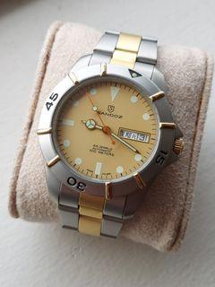 Discontinued Sandoz Automatic two tone yacht sport style