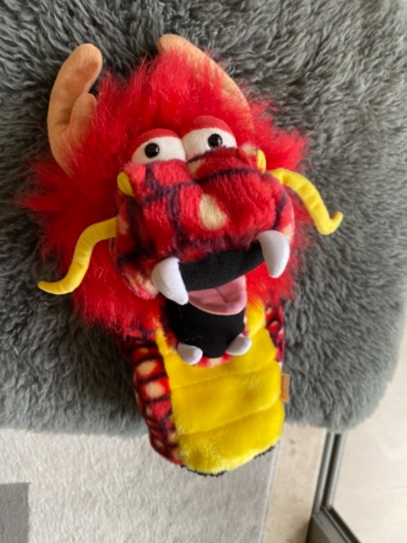 Dragon golf driver head cover, Sports Equipment, Sports & Games, Golf