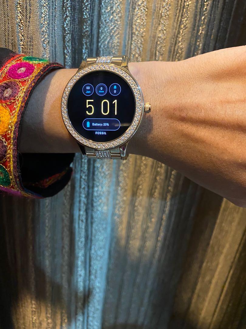 fossil q venture gen 3 rose gold review