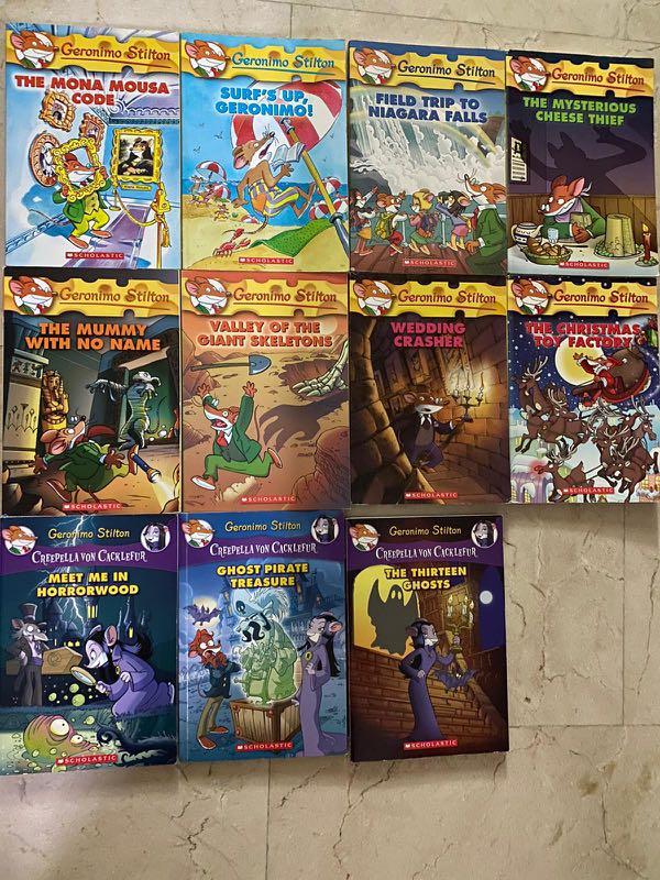 Geronimo Stilton Book Collection, Hobbies & Toys, Books & Magazines,  Children's Books on Carousell