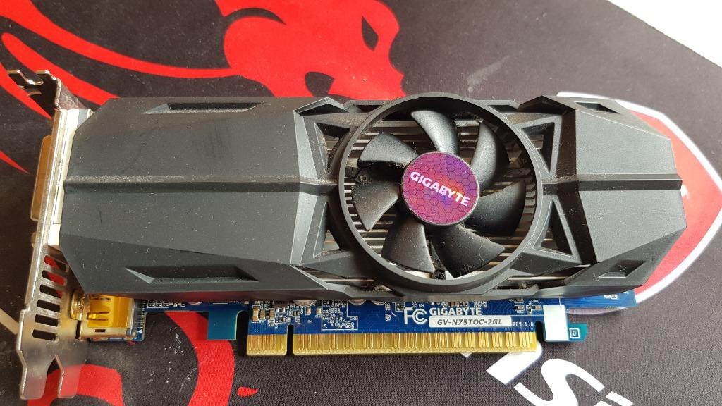 GIGABYTE GTX750ti Low Profile Small Factor Budget Gaming