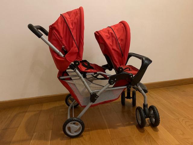 Graco double doll stroller clearance