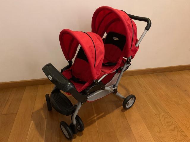 Graco twin doll stroller pram
