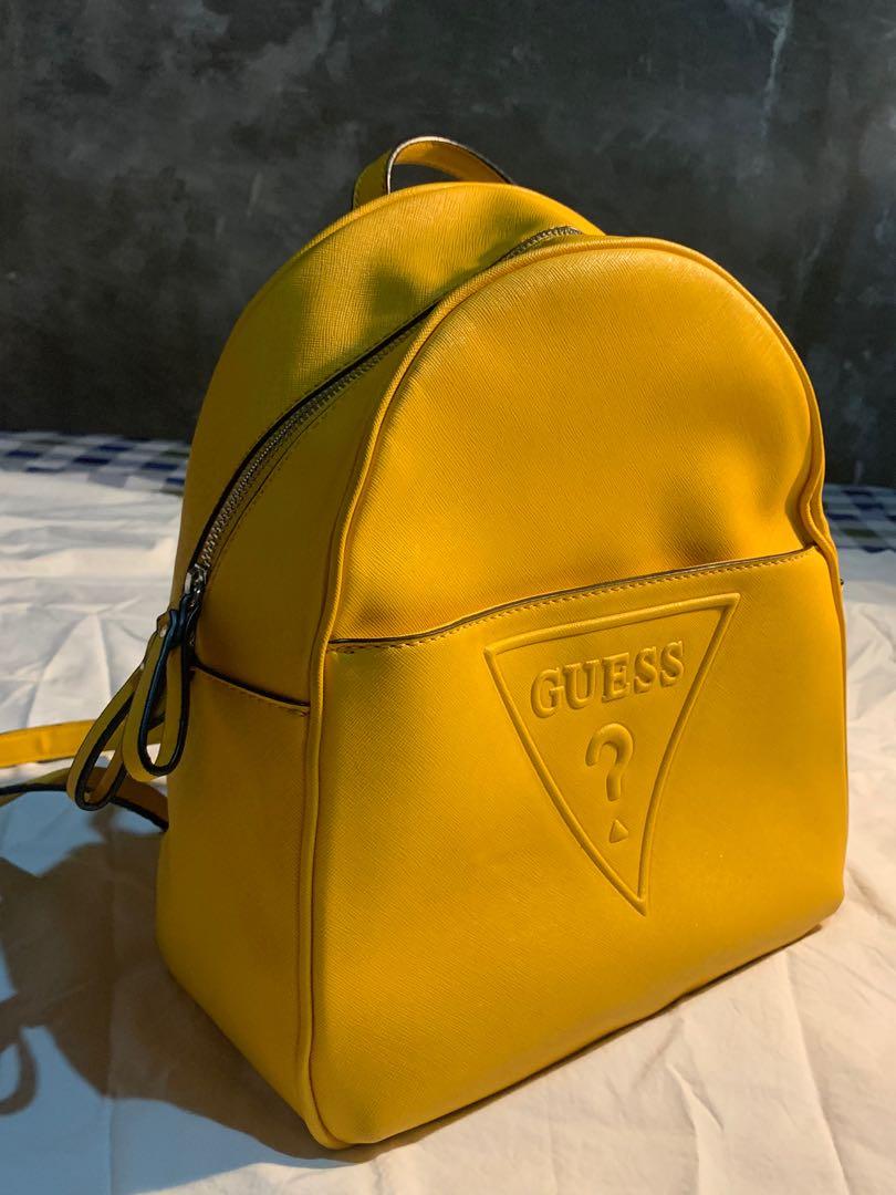Yellow guess 2025 backpack