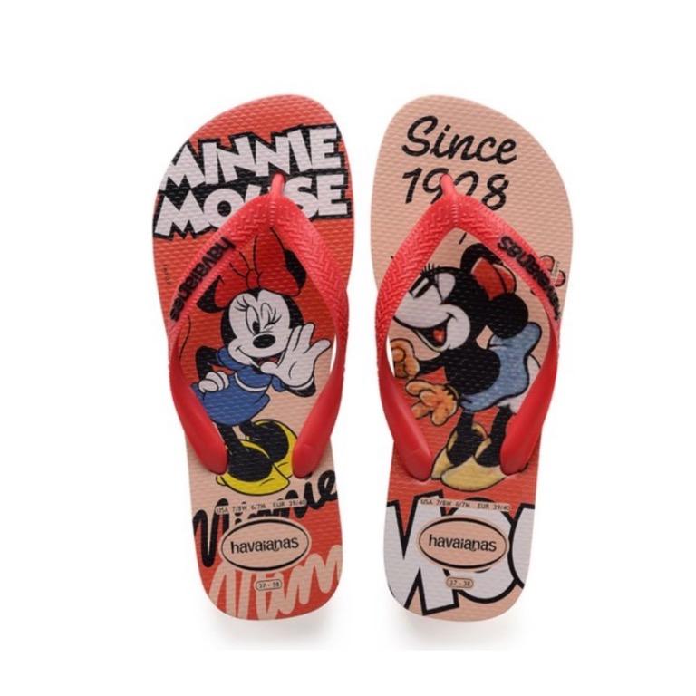 Havaianas Disney Rose Minnie Mouse Flip Flop Havaianas Slippers Havaianas Minnie Mouse Babies Kids Babies Kids Fashion on Carousell