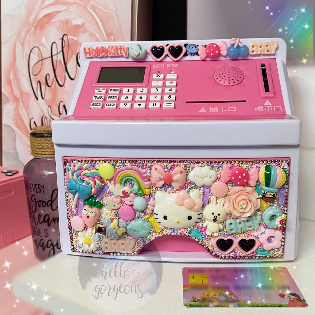 hello kitty saving bank atm everything