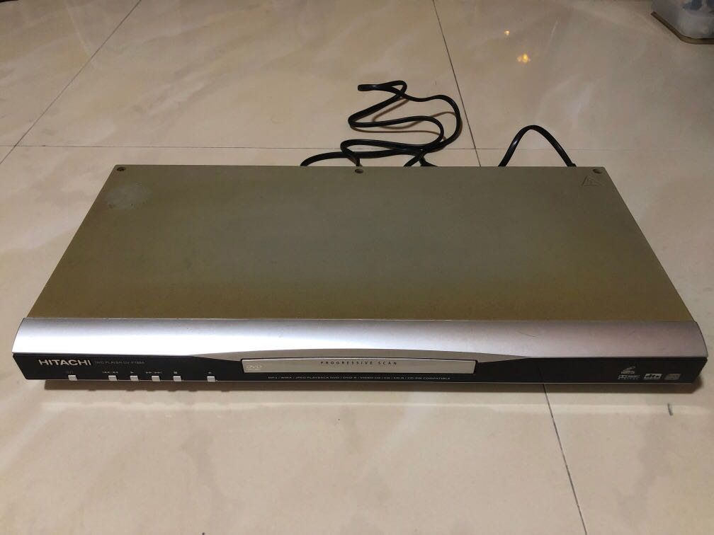 Hitachi Dvd/Vcd player, TV & Home Appliances, TV & Entertainment, Blu