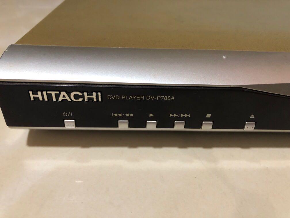Hitachi Dvd/Vcd player, TV & Home Appliances, TV & Entertainment, Blu