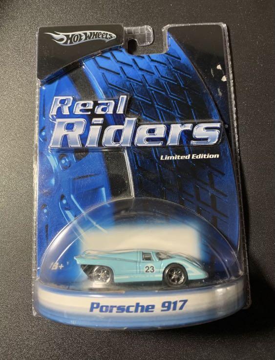Hot Wheels 2005 Real Riders Limited Edition Porsche 917k Hobbies