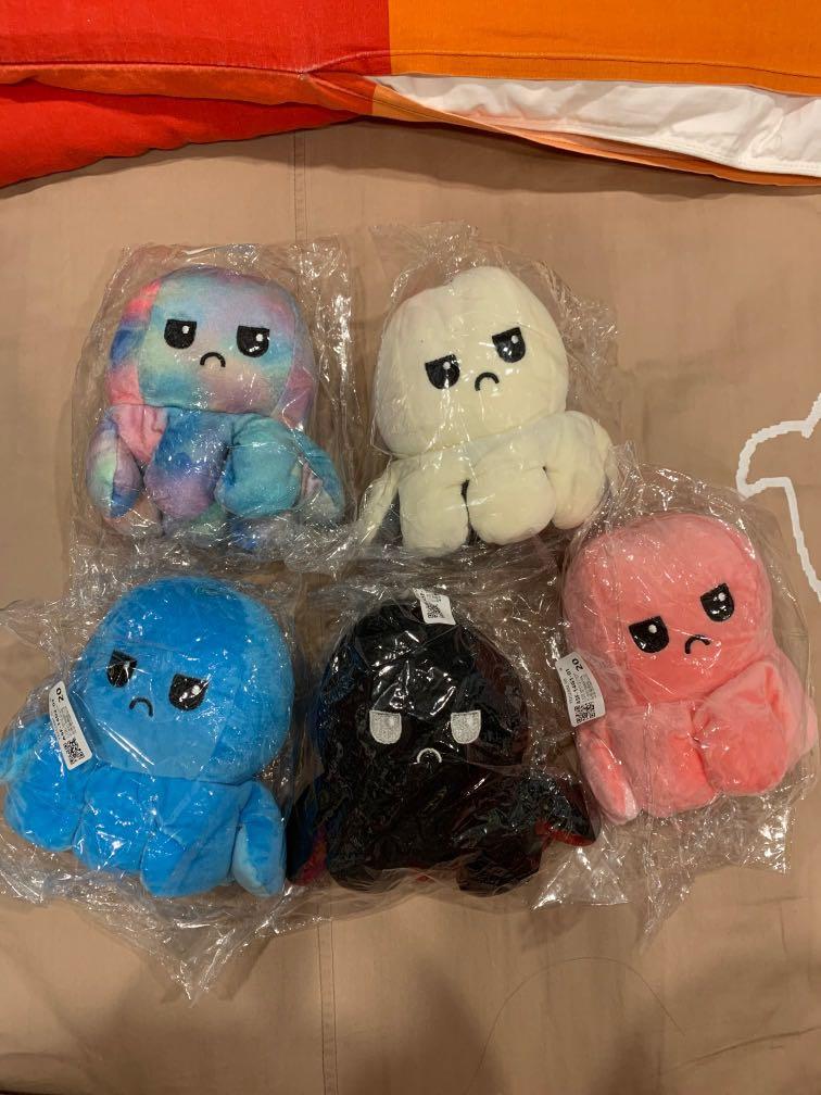 happy sad plush