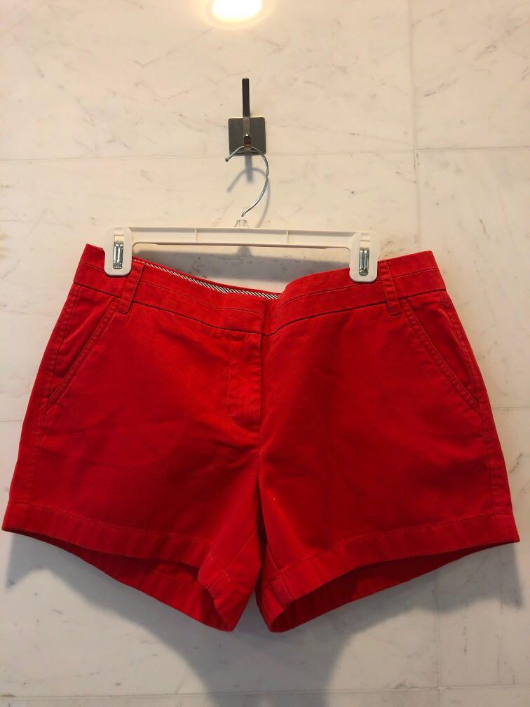 J crew 3 inch chino shorts top