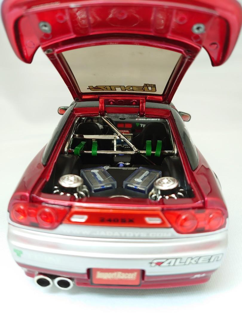 Jada Toys 1/18 Import Racer! Nissan 240SX (die-cast), 興趣及遊戲 ...