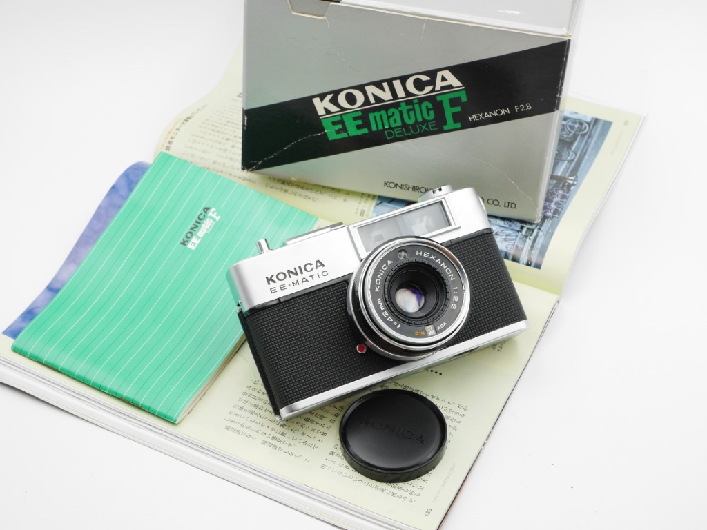 Professionally Serviced Konica Film Rangefinder Full Box Set Photography Cameras Digital Cameras On Carousell Konishiroku honten (konica) launched the sakura brand of film in 1929. carousell