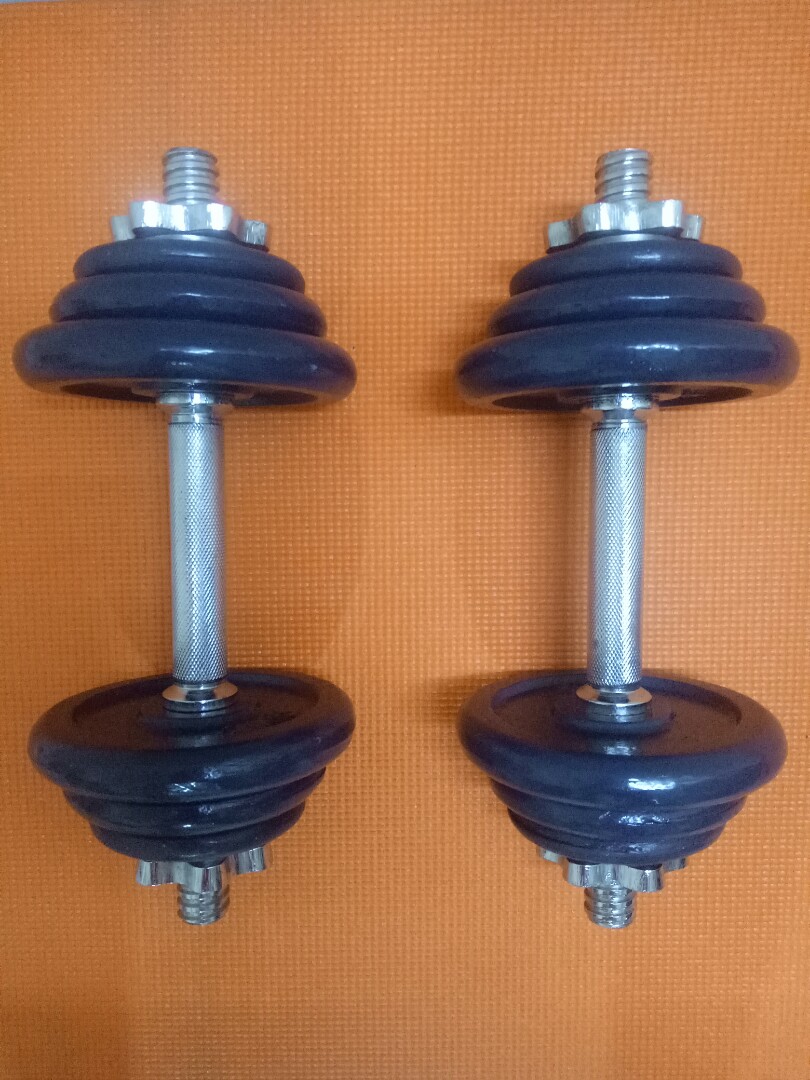 Lonsdale deals dumbbell set