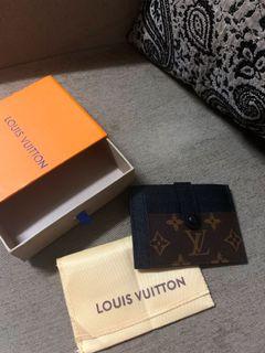 Louis Vuitton Monogram Black Card Holder