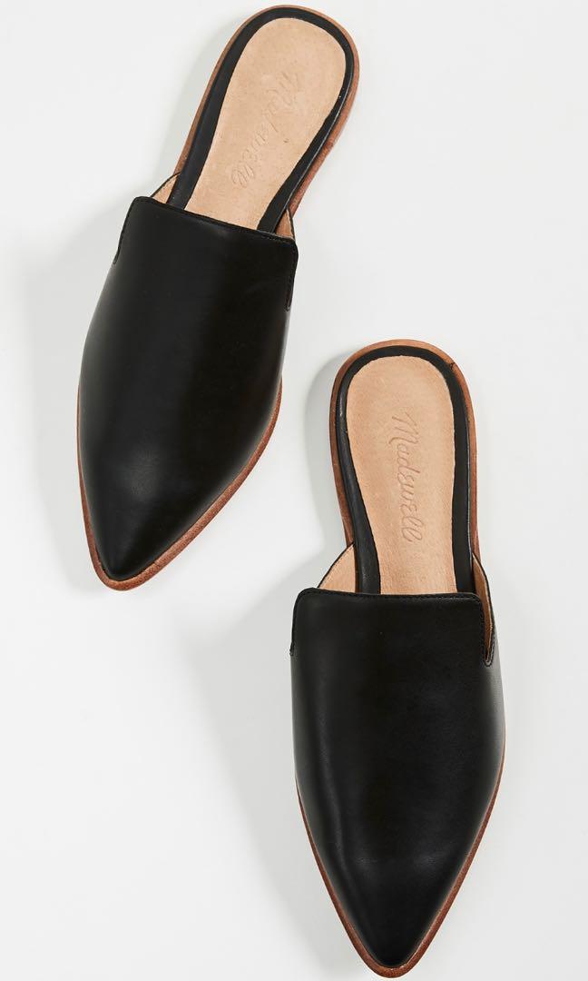 Madewell gemma mule black top