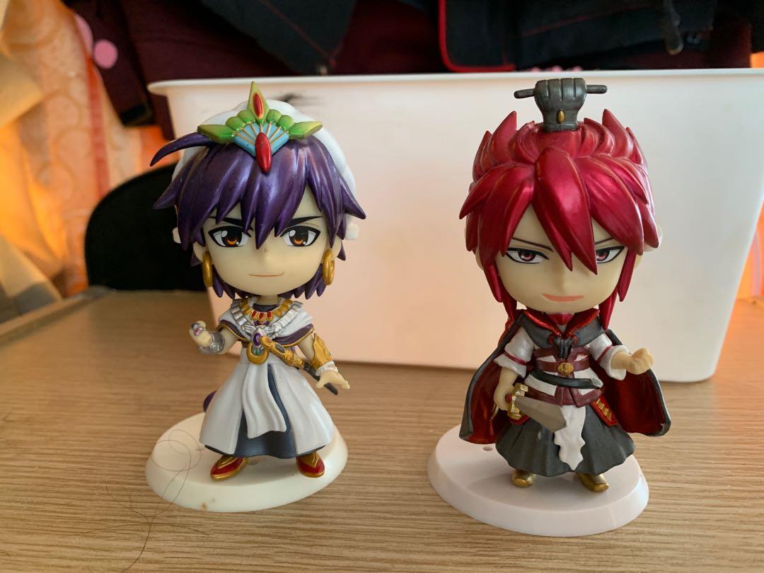 Magi マギ魔笛魔奇少年辛巴達練紅炎公仔figure 動漫周邊 興趣及遊戲 玩具 遊戲類 Carousell