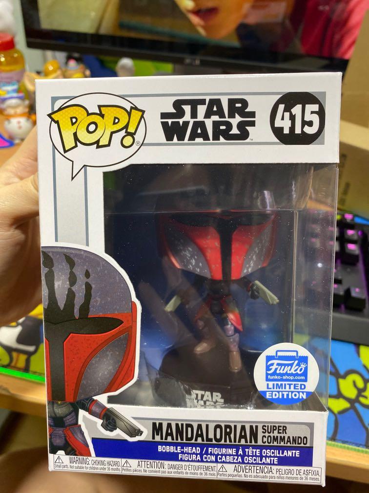 mandalorian super commando funko pop