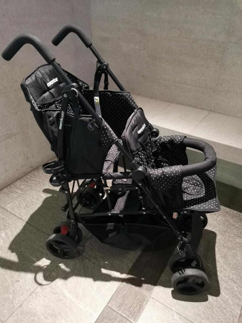 Merricart double stroller Babies Kids Going Out Strollers on Carousell