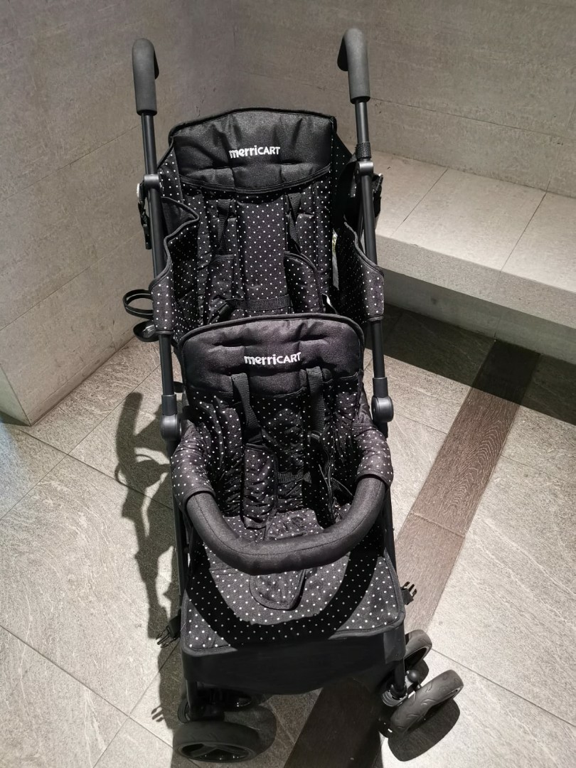 Merricart double stroller Babies Kids Going Out Strollers on Carousell