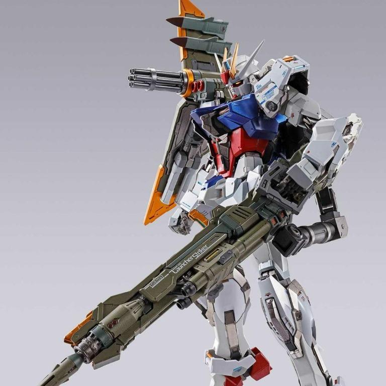 Metal Build Launcher Striker 突擊高達攻擊鋼彈炮戰炮裝配件mb Bandai 興趣及遊戲 玩具 遊戲類 Carousell