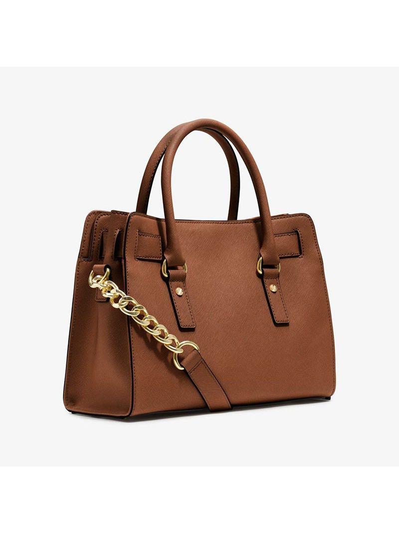 Michael kors hamilton hotsell medium lock and key