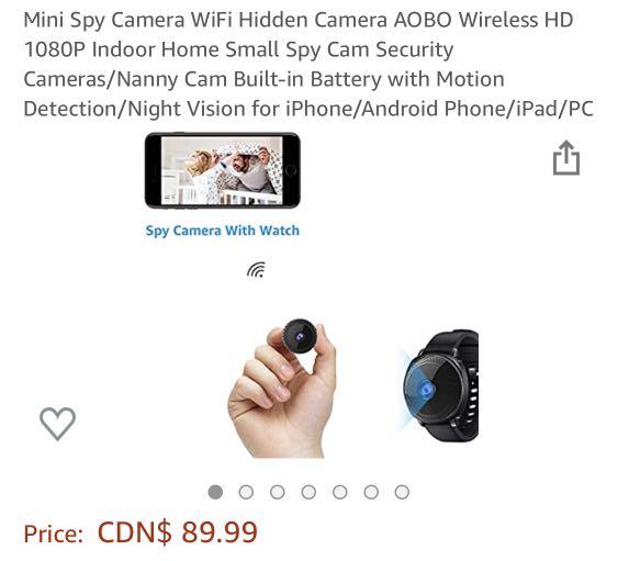 Aobo sales spy cam