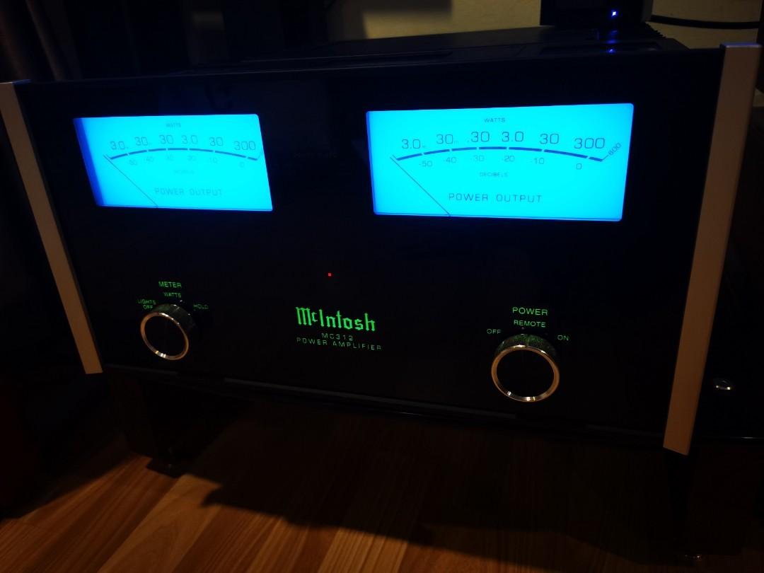 Mint condition Mcintosh MC312 for sale, Audio, Other Audio Equipment on