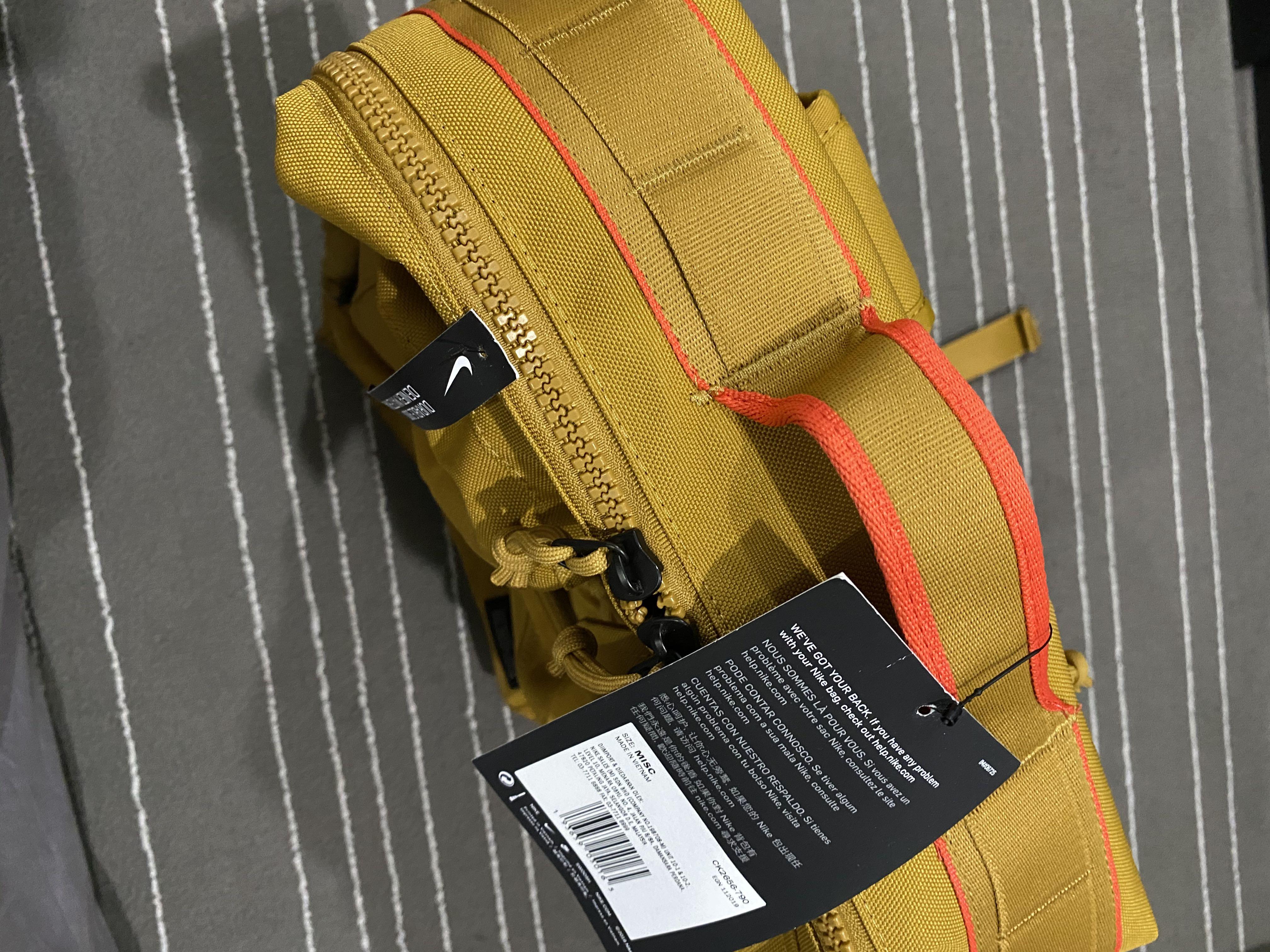 Yellow nike elite backpack store