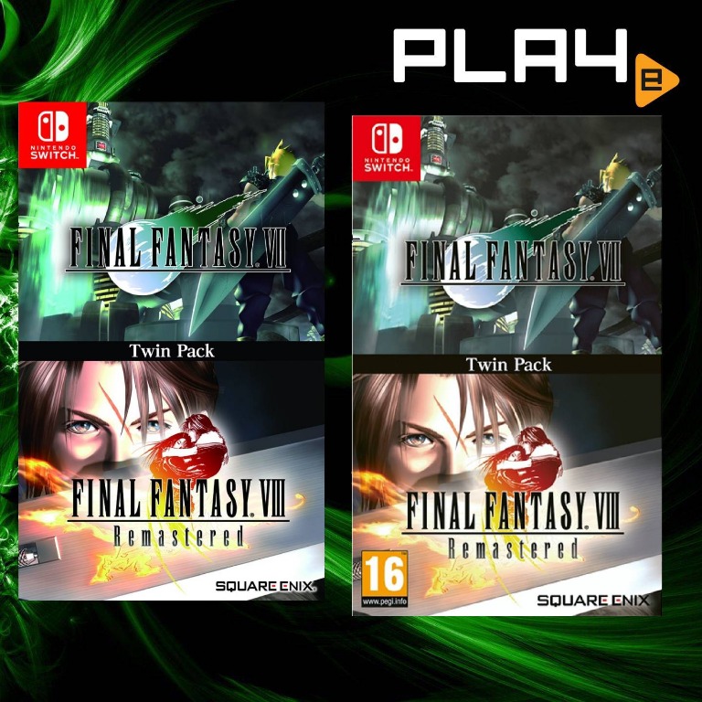 Nintendo Switch Final Fantasy Vii Final Fantasy Viii Remastered Twin Pack Brand New Toys Games Video Gaming Video Games On Carousell